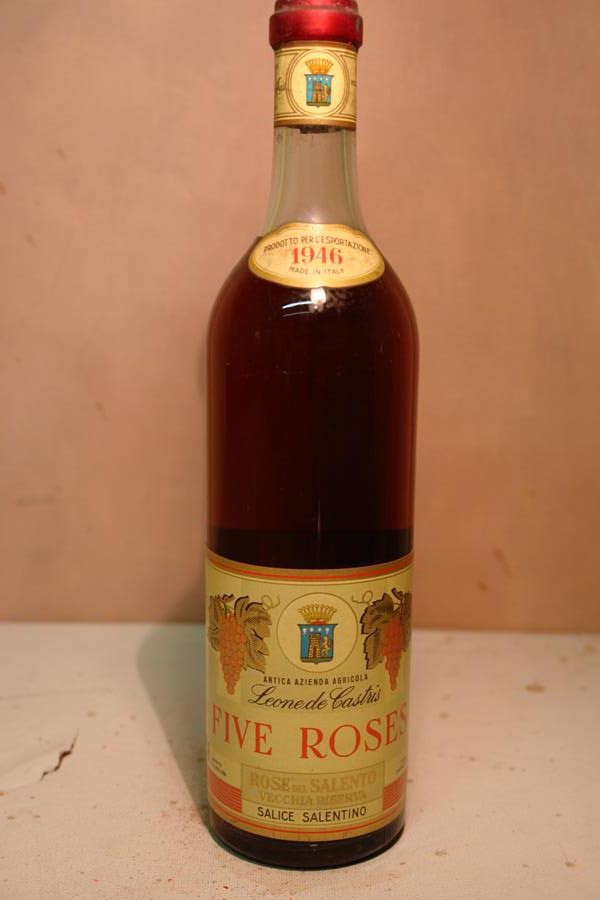 Leone de Castris - Salice Salentino Rosé 'Five Roses' vecchia Riserva 1946
