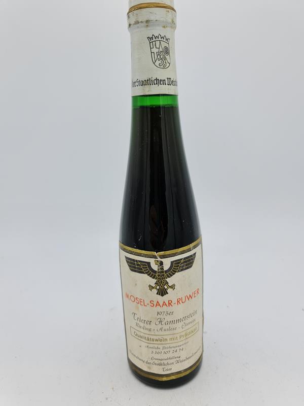 Staatliche Weinbaudomäne Trier - Trierer Hammerstein Riesling Eiswein Auslese 1973 375ml