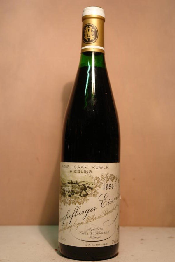 Egon Müller zu Scharzhof - Scharzhofberger Riesling Eiswein Goldkapsel 1984