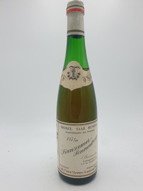 Peter Mertes - Kanzemer Sonnenberg Riesling Beerenauslese 1971
