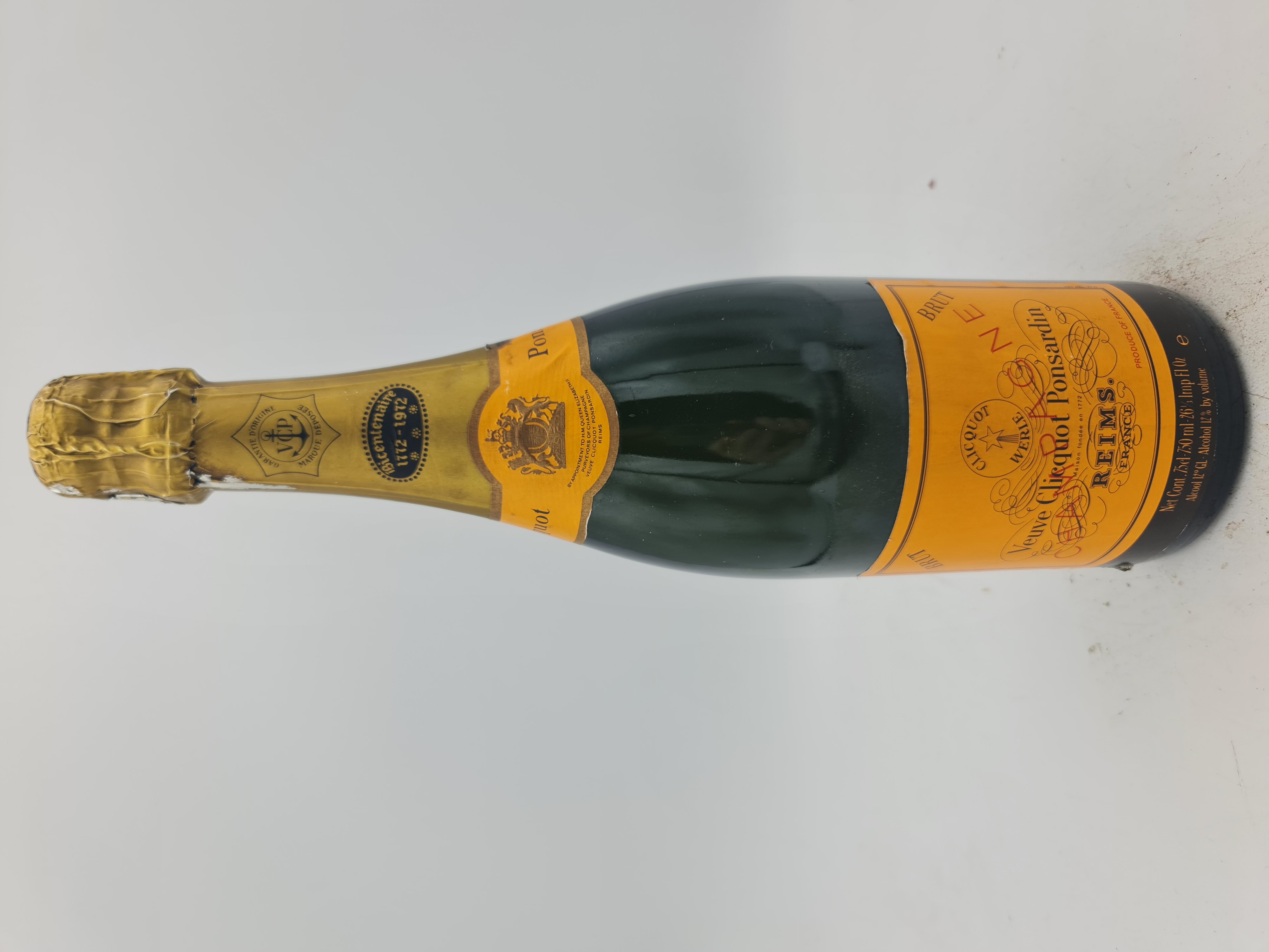 Veuve Cliquot-Ponsardin Cuvée Bicentenaire 1772 - 1972 brut 