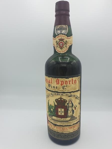 Royal Oporto Wine Company Vintage Tawny Port 1904 matured in wood