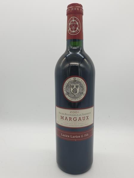 Lucien Lurton et fils Margaux 2001
