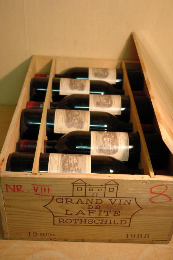 Château Lafite Rothschild 1988 OWC 12 bottles 9000ml case