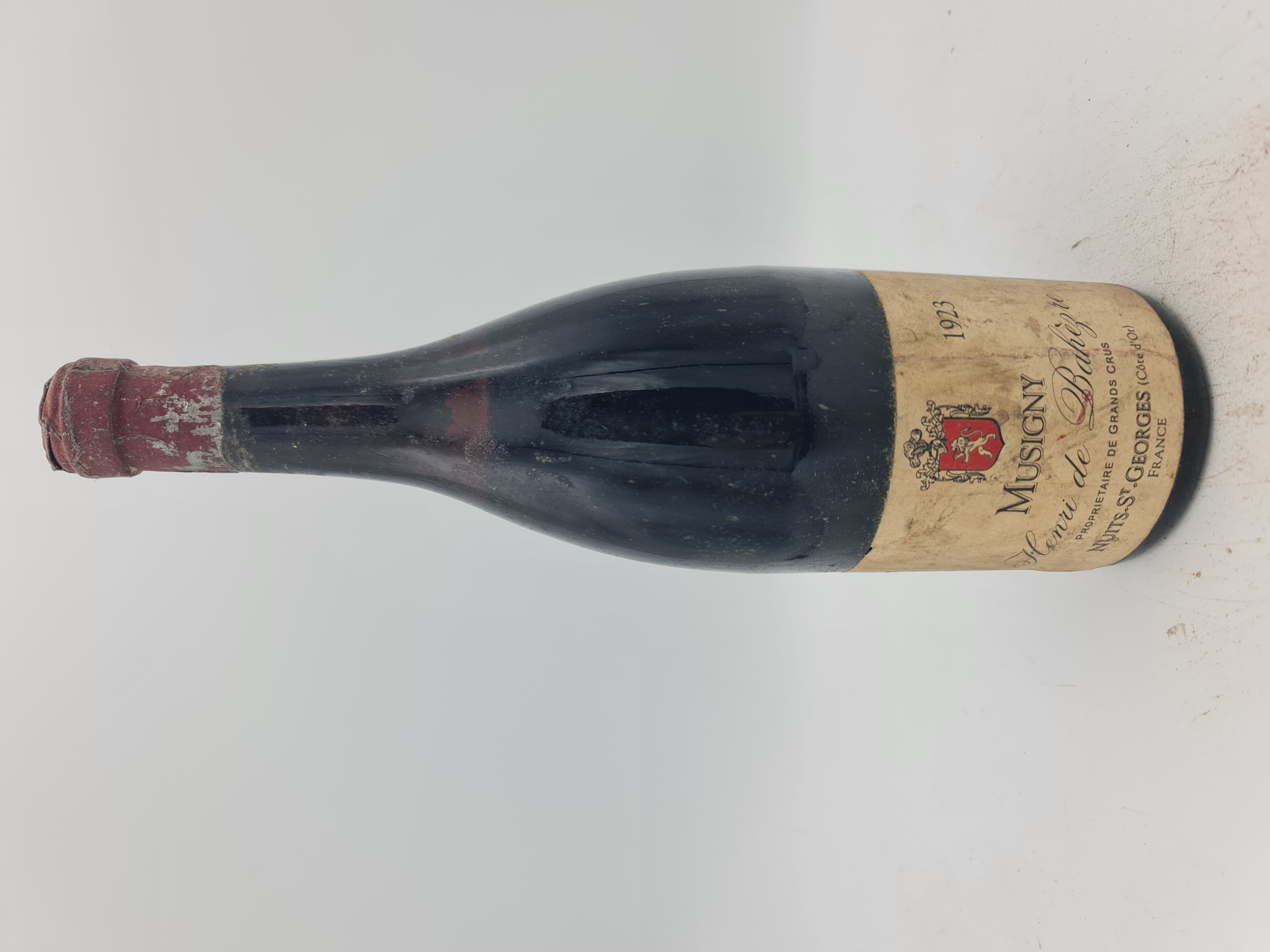 Henri de Bahèzre - Musigny Grand Cru 1923