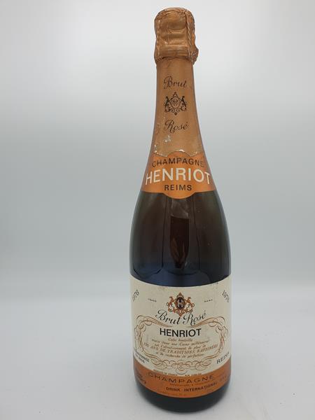 Henriot - Brut Champagne rosé 1976