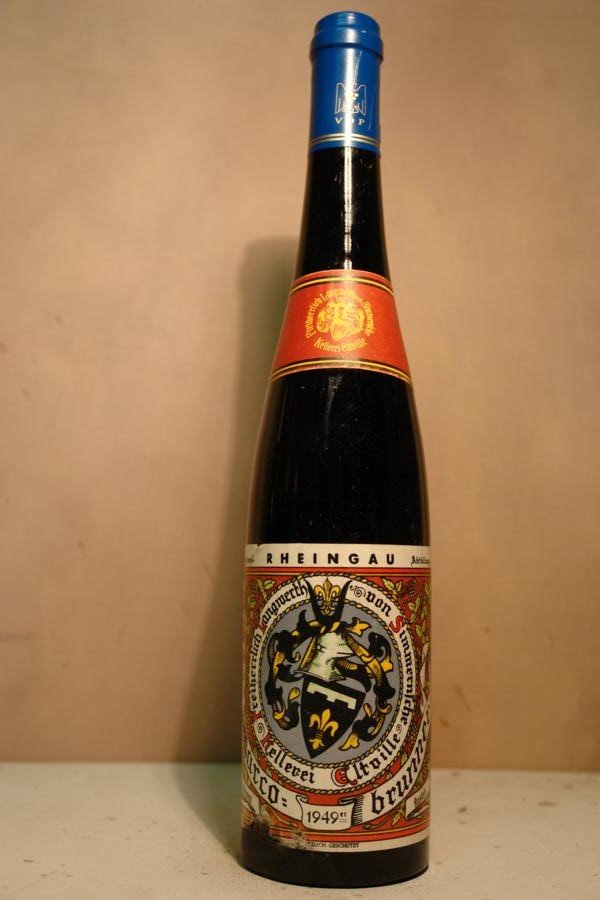 Freiherr Langwerth von Simmern - Erbacher Markobrunn Riesling Edelbeerenauslese Cabinet 1949