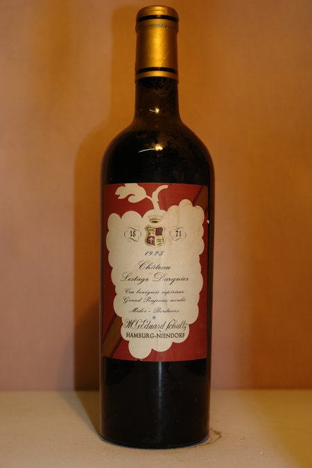 Château Lestage Darquier Cru Bourgeois Superieur 1925