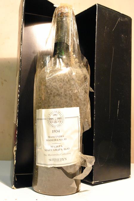 Massandra Ayu-Dag Cahors No 83 'The Massandra Collection Sotheby´s' 1934 OC