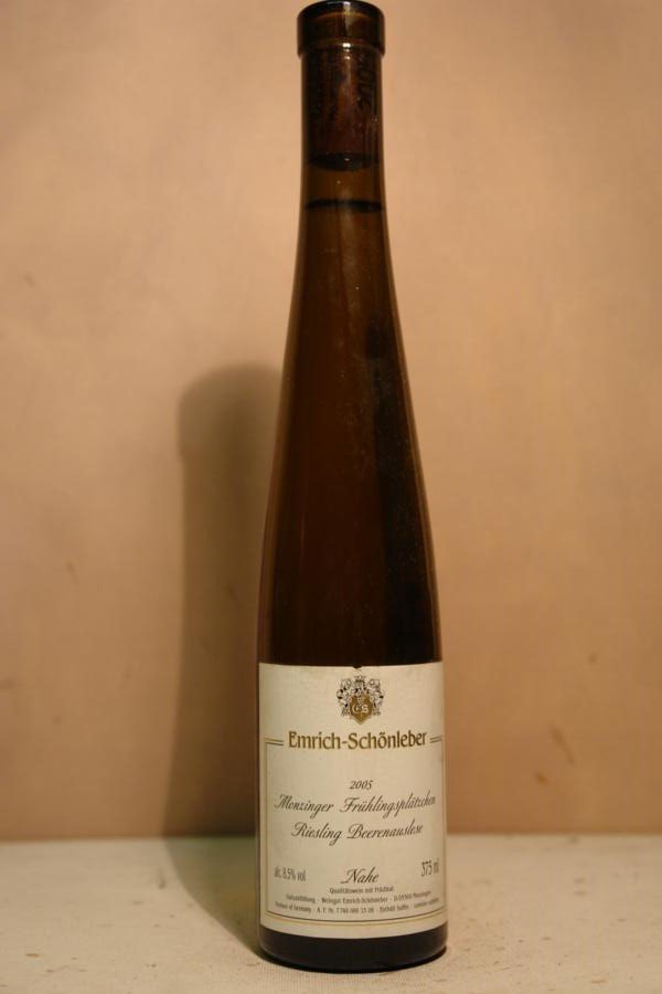 Emrich-Schönleber - Monzinger Frühlingsplätzchen Riesling Beerenauslese 2005 375ml