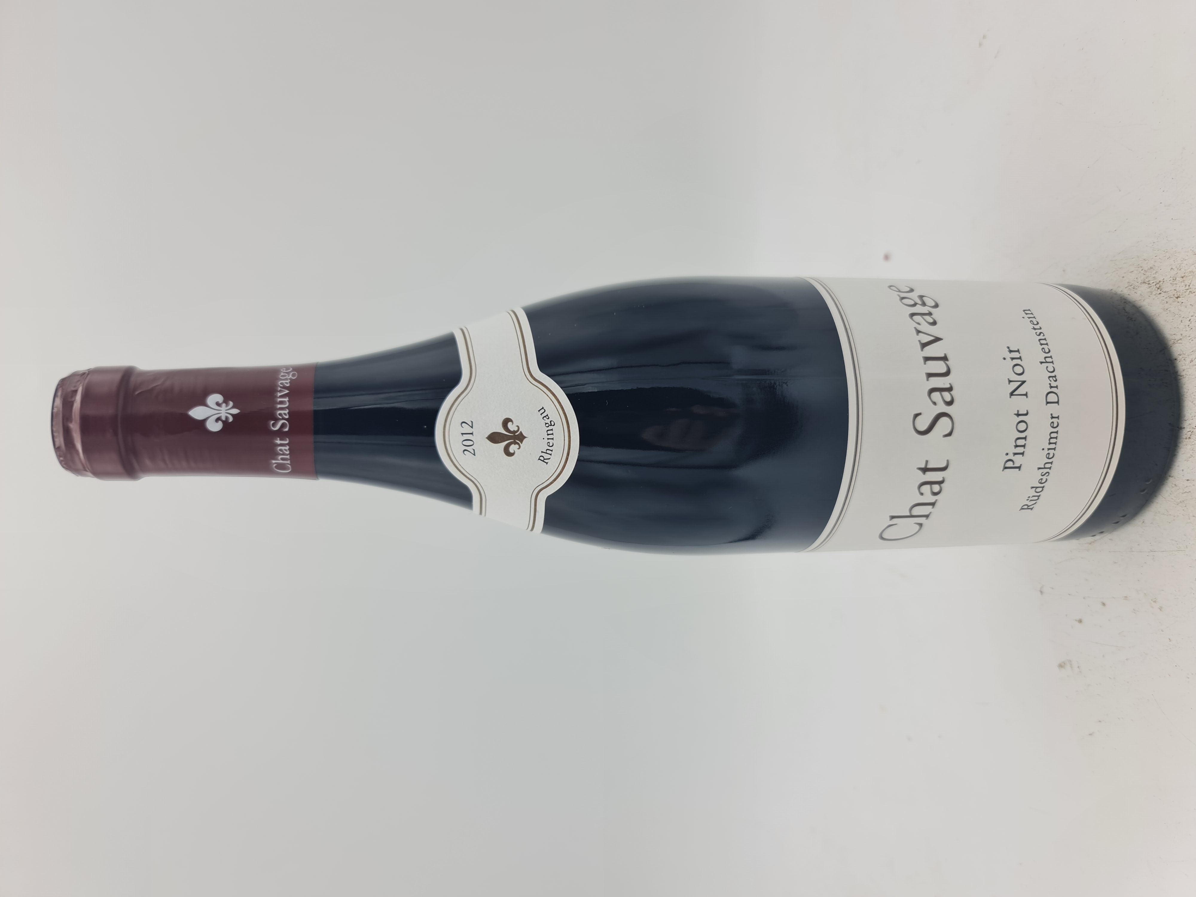 Chat Sauvage Pinot Noir Rüdesheimer Drachenstein trocken dry 2012 