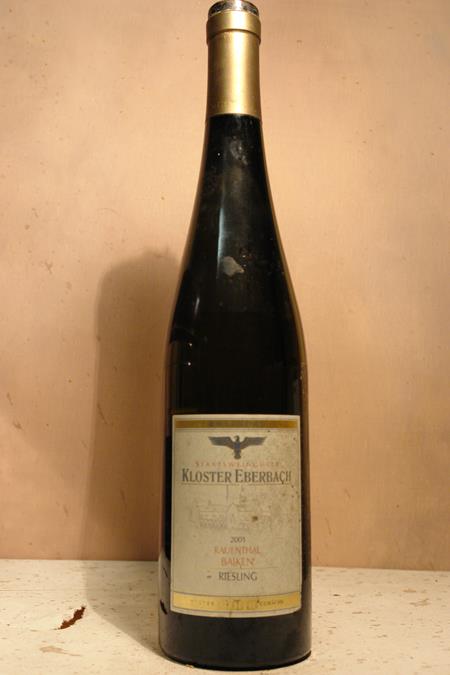 Hessische Staatsweingüter Kloster Eberbach - Rauenthaler Baiken Riesling ERSTES GEWÄCHS trocken 2001