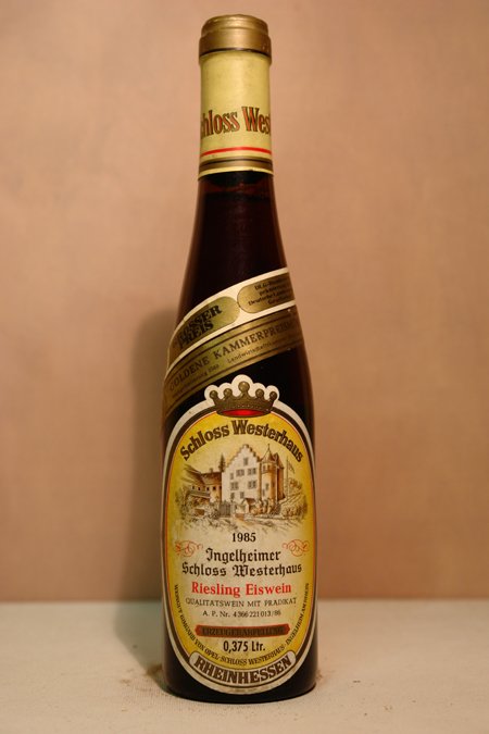 Schloss Westerhaus - Ingelheimer Schloss Westerhaus Riesling Eiswein 1985 375ml