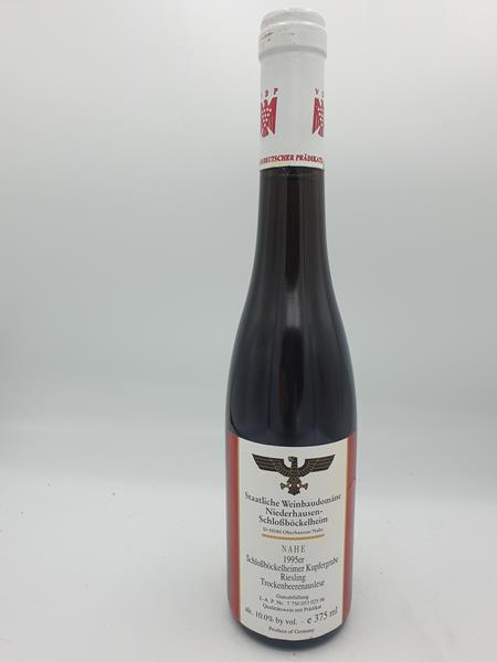 Staatliche Weinbaudomäne Niederhausen Schlossböckelheim - Schlossböckelheimer Kupfergrube Riesling Trockenbeerenauslese 1995 375ml