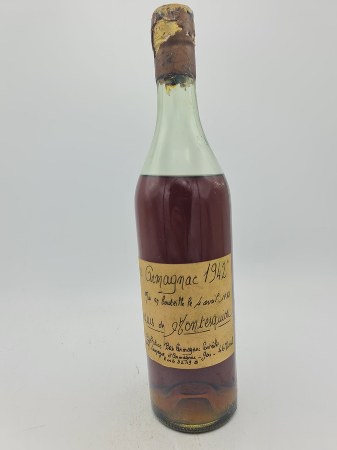Marquis de Montesquiou - Bas Armagnac 1942 46% alc by vol