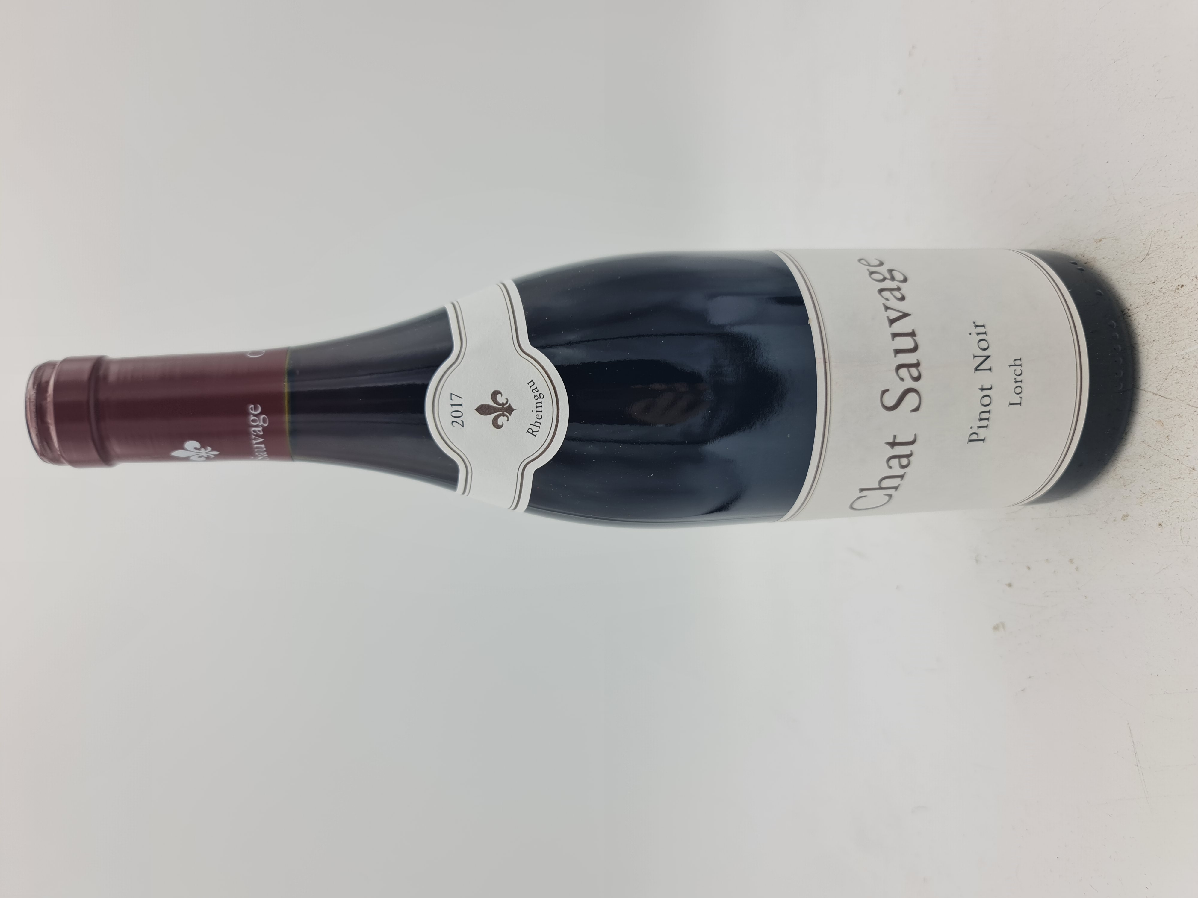 Chat Sauvage Pinot Noir Lorch trocken dry 2017