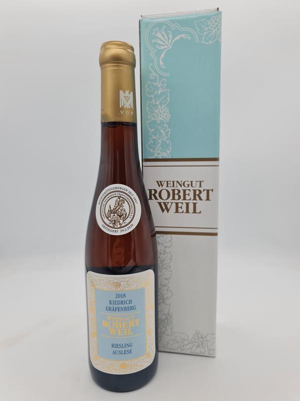 Robert Weil - Kiedricher Gräfenberg Riesling Auslese GOLDKAPSEL Versteigerungswein 2018 375ml
