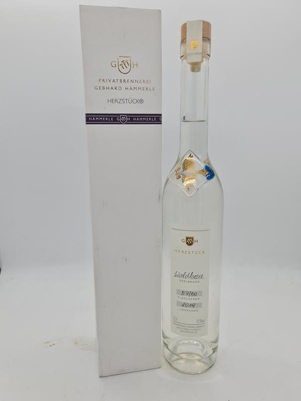 Hämmerle Obstbrand Herzstück Waldbeere Edelbrand 42% alc by vol 500ml 2019