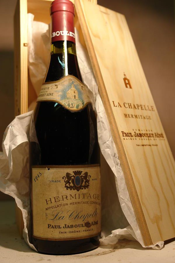 Paul Jaboulet Aîné - Hermitage la Chapelle 1945 'with certificate Jaboulet' in Single OWC