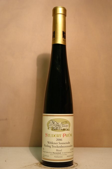 Studert-Prüm Maximinhof - Wehlener Sonnenuhr Riesling Trockenbeerenauslese Goldkapsel 2006 375ml