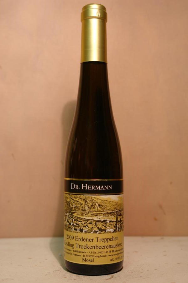 Dr. Hermann - Erdener Treppchen Riesling Trockenbeerenauslese Goldkapsel 2009 375ml