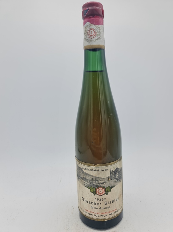 J. J. Prüm - Graacher Stablay Riesling feine Auslese 1949