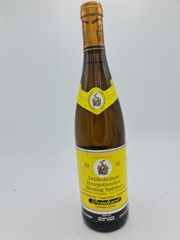 Gutsverwaltung Deinhard - Deideshimer Herrgottsacker Riesling Spätlese 1983