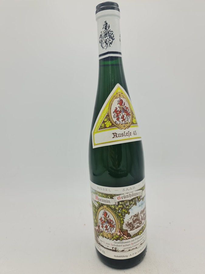 C. von Schubertsche Schlosskellerei Maximin Grünhäuser Abtsberg Auslese N°45 2006