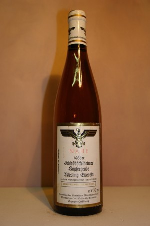 Staatliche Weinbaudomäne Niederhausen Schlossböckelheim - Schlossböckelheimer Kupfergrube Riesling Eiswein 1983
