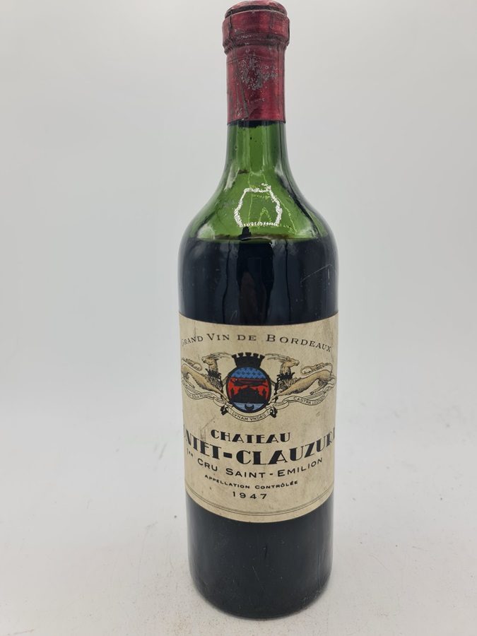 Château Ponet-Clauzure 1er cru Saint-Emilion 1947
