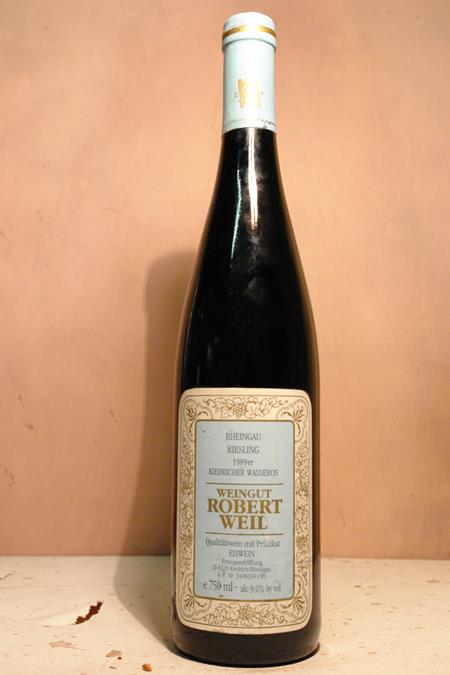 Robert Weil - Kiedricher Wasseros Riesling Eiswein 1989