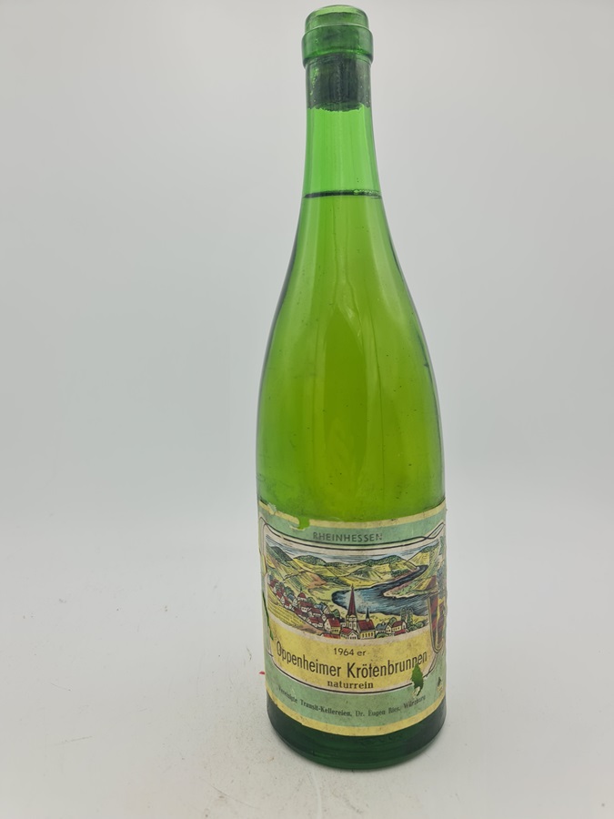Dr. Eugen Ries - Oppenheimer Krötenbrunnen naturrein 1964 1000ml