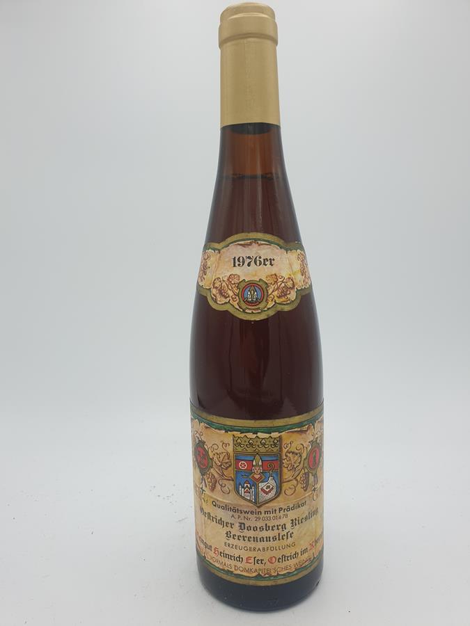 Weingut Einrich Eser - Oestricher Doosberg Riesling Beerenauslese Goldkapsel 1976