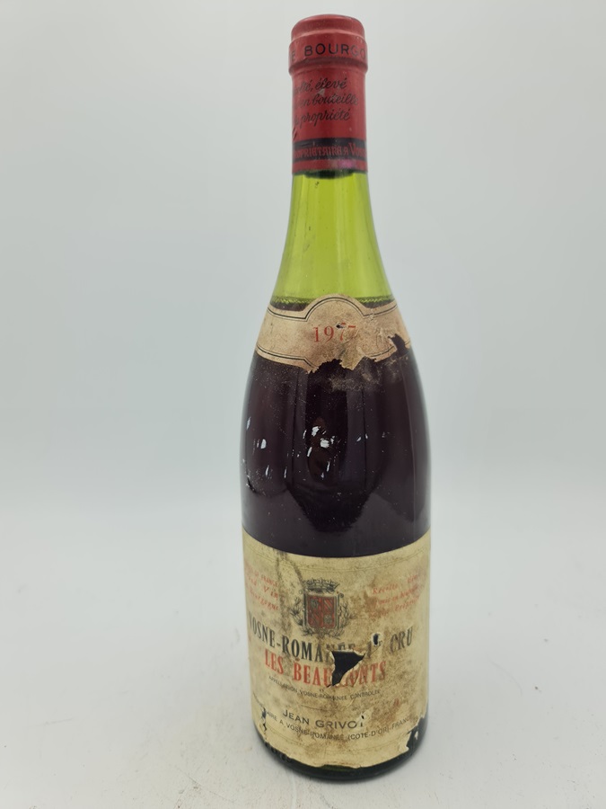 Domaine Jean Grivot - Vosne-Romanée 1er Cru 'Les Beaumonts' 1977