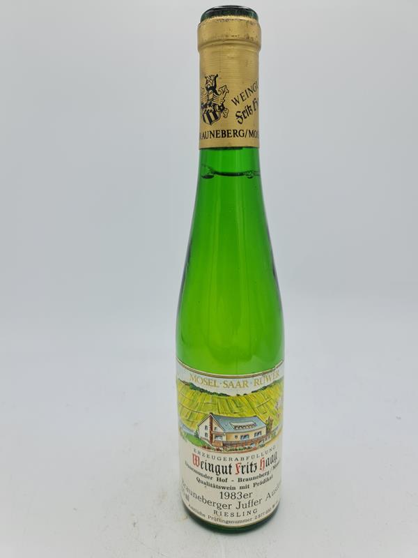 Fritz Haag - Brauneberger Juffer Riesling Auslese Goldkapsel 1983 375ml