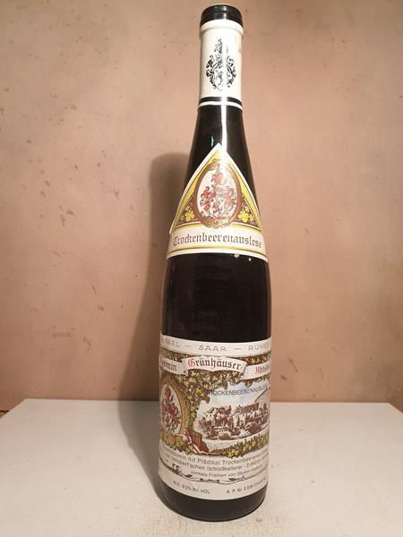 C. von Schubertsche Schlosskellerei Maximin Grünhäuser Abtsberg Trockenbeerenauslese 1993