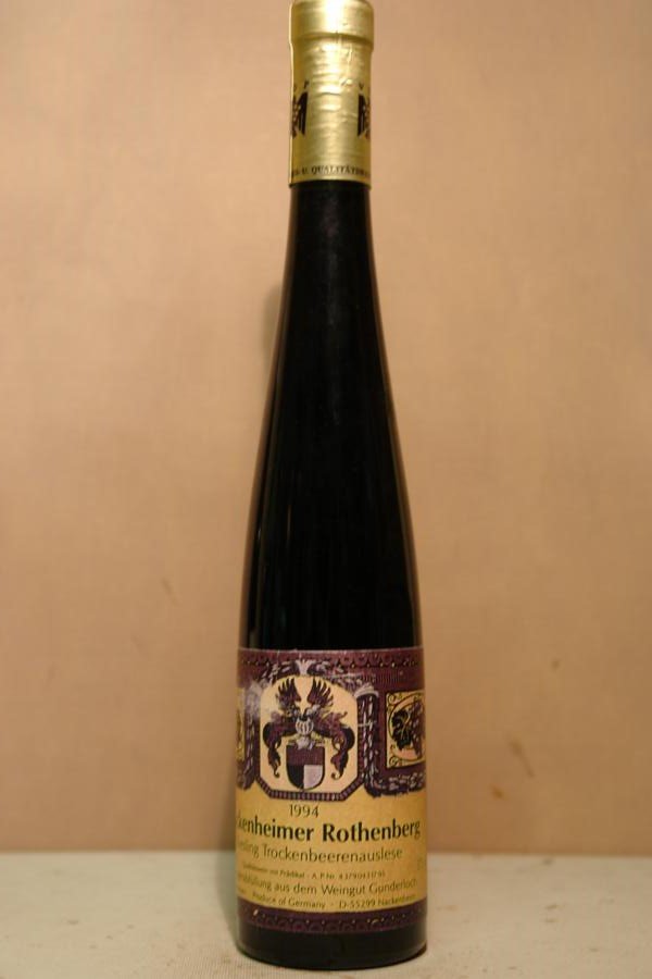 Gunderloch - Nackenheimer Rothenberg Riesling Trockenbeerenauslese Goldkapsel 1994 375ml