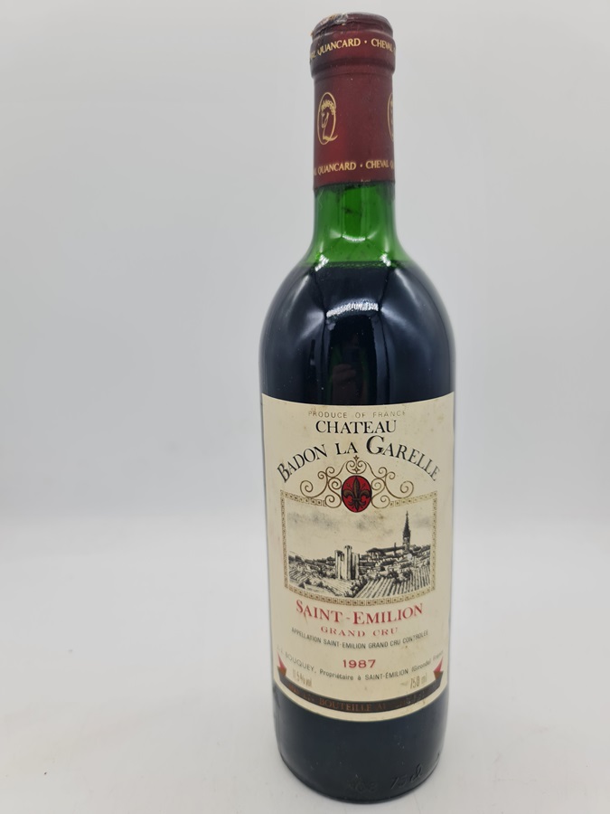 Château Badon La Garelle Saint-Emilion 1987