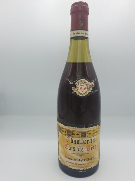 Antoine Clavelier - Chambertin Clos de Bèze 'Grand Cru' 1959