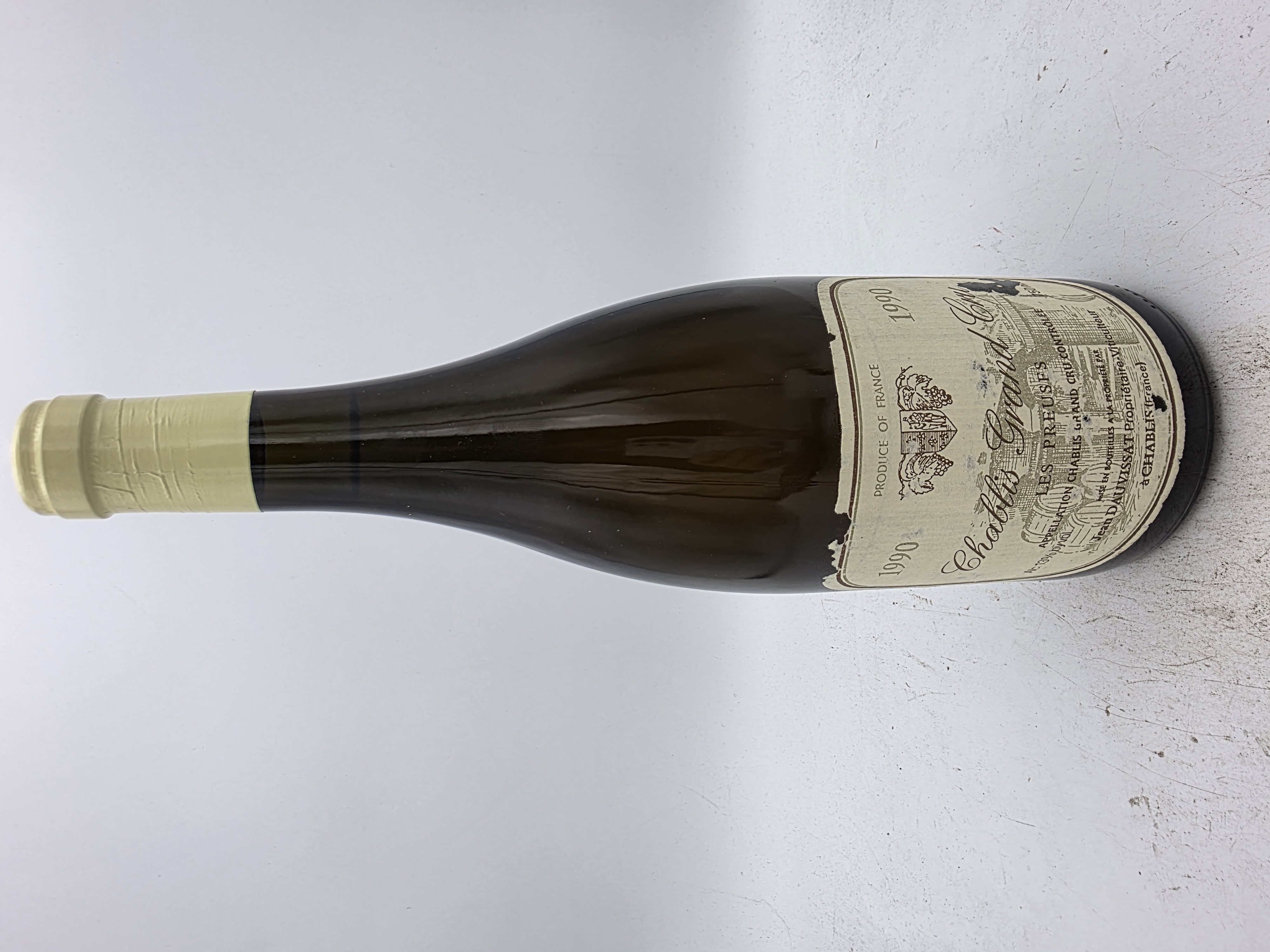 Jean Dauvissat - Chablis Grand Cru 'Les Preuses' 1990