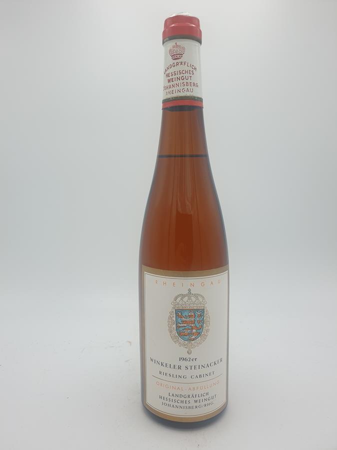 Landgräflich hessisches Weingut Johannisberg - Winkeler Steinacker Riesling Cabinet 1959