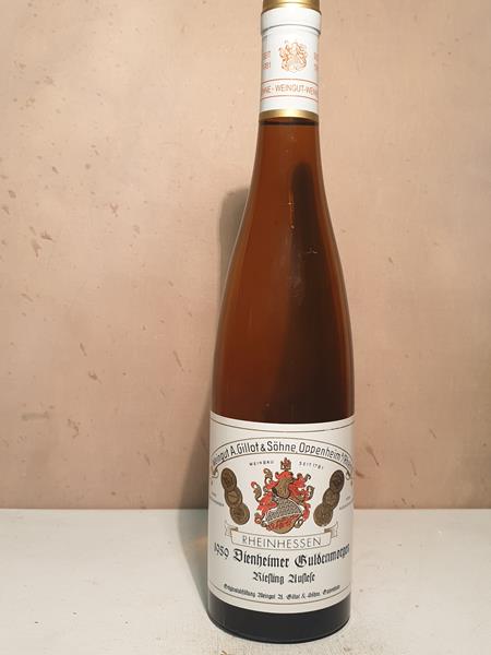 Weingut A.Gillot & Söhne - Dienheimer Guldenmorgen Riesling Auslese 1959