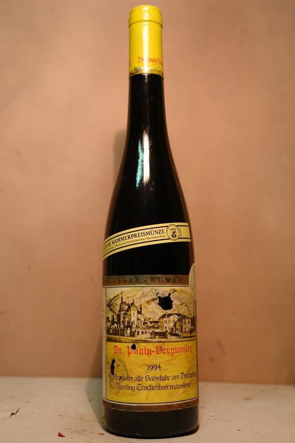 Dr. Pauly Bergweiler - Bernkasteler alte Badstube am Doctorberg Riesling Trockenbeerenauslese 1994