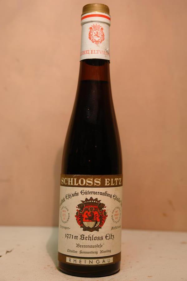 Schloss Eltz - Eltviller Sonnenberg Riesling Beerenauslese 1971 375ml