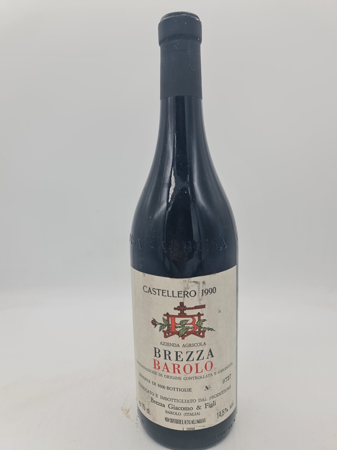 Giacomo Brezza Barolo Castellero Riserva DOCG 1990