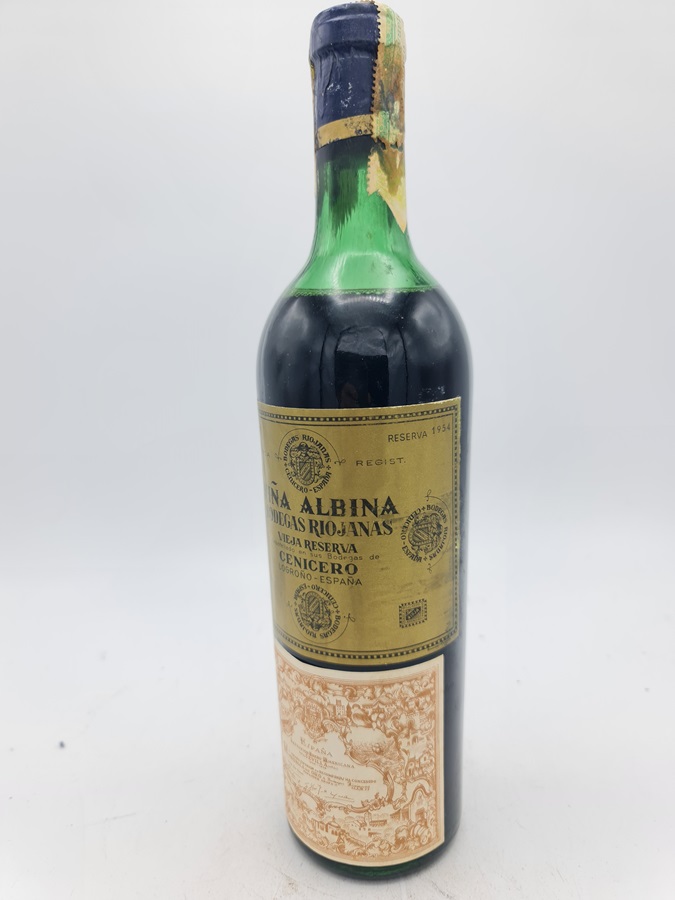 Vina Albina Bodegas Riojanas - Vina Albina Vieja Reserva 1954