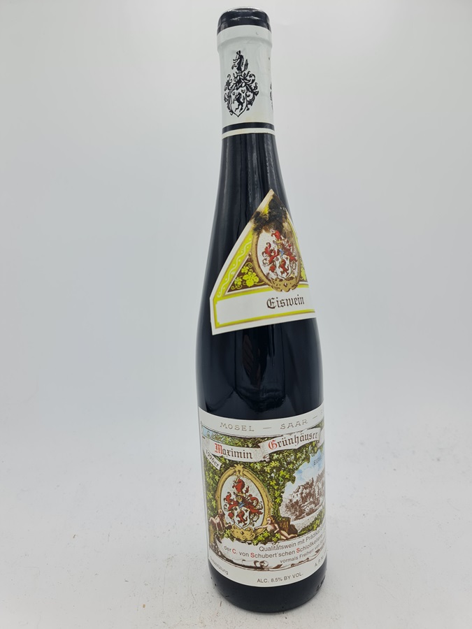 C. von Schubertsche Schlosskellerei Maximin Grünhäuser Abtsberg Eiswein 1996
