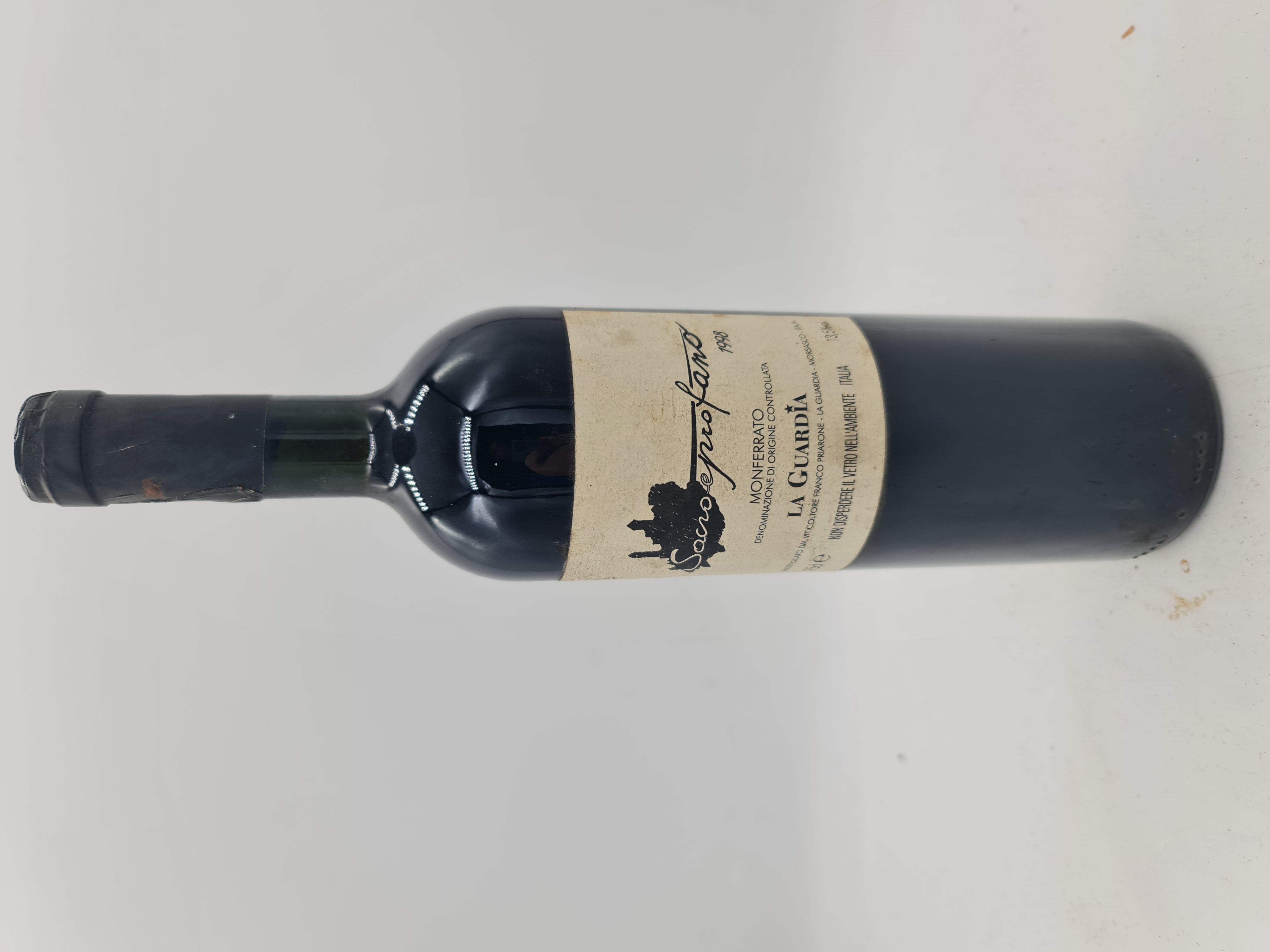 La Guardia Monferrato Rosso Piedmont 1998