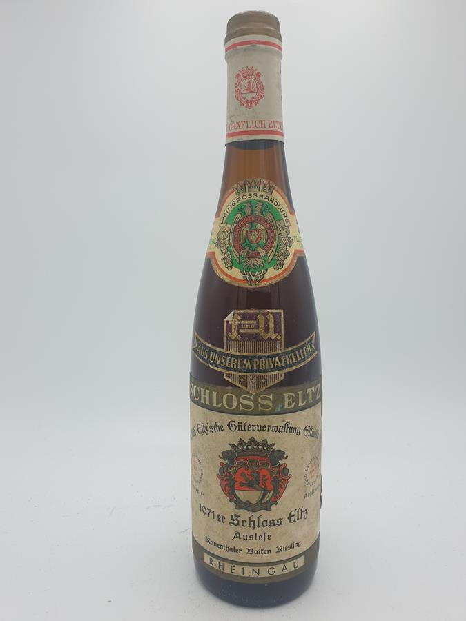 Schloss Eltz - Rauenthaler Baiken Riesling Auslese 1971