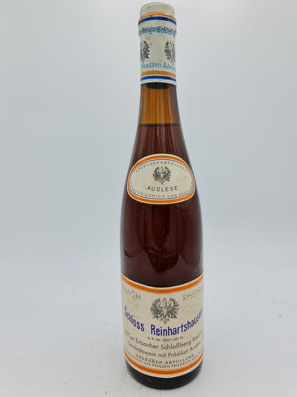 Schloss Reinhartshausen - Erbacher Schlossberg Riesling Auslese 1971